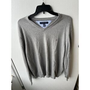 Tommy Hilfiger Grey Sweater Size 2XL